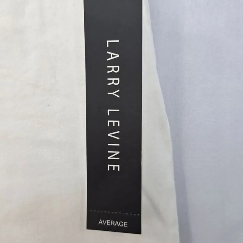 Larry Levine Womens White Cuffed Chino Shorts Size 14‎ Average New With Tags